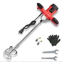 Mélangeur électrique de qualité industrielle DP-8162, six vitesses réglables, machine à mélanger la peinture, outils de mélange de colle et de béton, moteur en cuivre 1200W