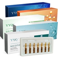 Ampoules Sérum Éclaircissant Fournisseur Premium, Acide Hyaluronique, Nicotinamide et Vitamine C – Sérum en Ampoule Soin de la Peau Marque Privée