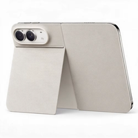 Étui tissé technique Duo Flip pour iPhone avec béquille magnétique intégrée, couleurs personnalisées, logo OEM, étui pliable anti-chute