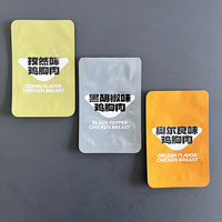 Sachets sous vide en aluminium PET AL PE, scellés sur trois côtés, thermoscellables, imprimés en héliogravure, qualité alimentaire, avec logo personnalisé, pour snacks
