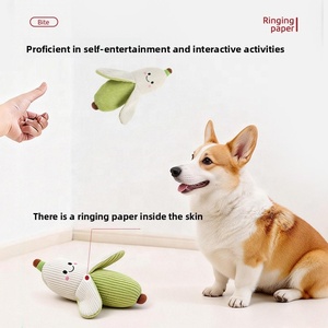 Toptan Köpek Sesli Oyuncakları Sevimli Peluş Meyve Atıştırmalıkları ve Sebzeler Köpek Oyuncakları Yavru Küçük Orta Boy Köpekler için - Product Image 3