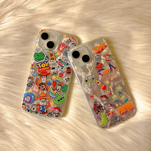 <span class=keywords><strong>Coque</strong></span> de téléphone anti-chute IMD pour iPhone 11 12 13 14 15 16 Plus Pro Max, motif de dessin animé mignon <span class=keywords><strong>Toy</strong></span> <span class=keywords><strong>Story</strong></span> Buzz Woody, protection pour smartphone - Product Image 2