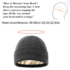 2025 su misura europeo americano autunno inverno nuovo acrilico doppia faccia immagine comune acconciatura protettiva calda a maglia fredda - Product Image 2