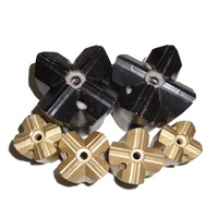 Brocas de perforación de roca cónica, brocas de núcleo de diamante para minería, brocas de Cruz roscadas, gran oferta