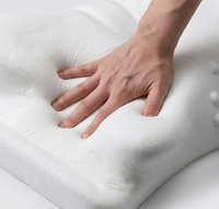 Oreiller cervical ergonomique en mousse à mémoire de forme, soulagement de la douleur au cou, soutien orthopédique de la colonne vertébrale, oreiller profilé pour les dormeurs sur le côté et sur le dos