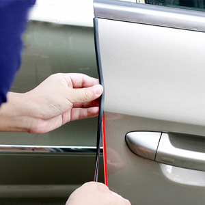 Car <b>Door</b> Anti Collision Strip 4.5m Black PVC Universal Protective <b>Trim</b> For Car Body Edge Protection - Product Image 5