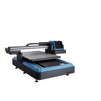Nouvelle imprimante jet d'encre UV semi-automatique à plat avec têtes XP600 F1080 I1600 I3200 pour l'impression sur verre, acrylique, bois et métal