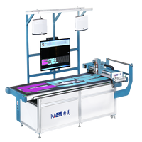 Plotter de Corte Plano, Alimentación de Material en Rollo, Cortador de Inyección de Tinta de Cama Plana Continua, Plotter de Corte de Cama Plana