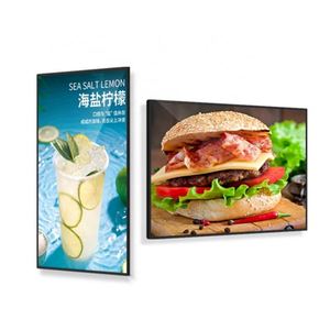 High-Definition Ultra-Thin Digital Signage Displays Indoor Wall-Mounted Video Picture <b>Player</b> for Advertising & Building Signage - Product Image 2