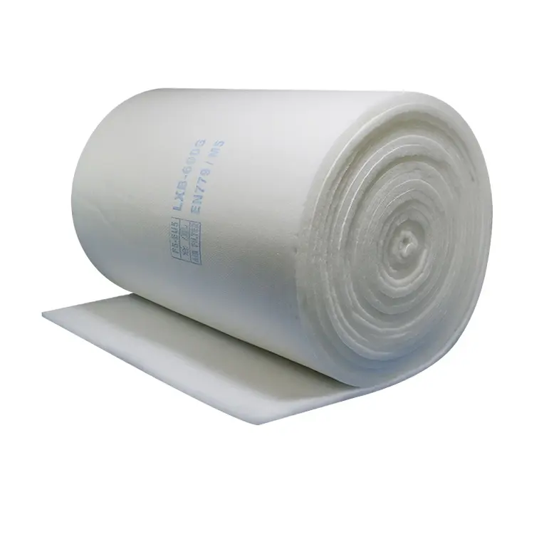 Hot Selling 560g 600g spray booth Roof Filter net Ceiling Filter Cotton manufacturer