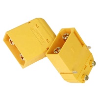 Amass XT90PW Connecteur Horizontal 4.5mm Laiton Or Banane Bullet Plug Mâle Femelle pour RC Lipo Battery PCB Board Parts