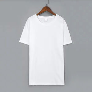 Camiseta de Verano Personalizada de 220 g/m², Cuello Alto, Manga Corta, Corte Regular, Transpirable, para Hombre, 100% Algodón, Tejido de Punto - Product Image 5