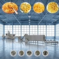 Machine à macaroni automatique pour usine de pâtes, ligne de production de macaroni haute capacité, fournisseur d'équipements de transformation alimentaire
