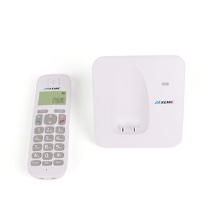Liquidazione di Fabbrica: <span class=keywords><strong>Telefono</strong></span> <span class=keywords><strong>Cordless</strong></span> <span class=keywords><strong>DECT</strong></span> 1.8-1.9GHz con Display LCD, Identificazione Chiamante, per Ufficio e Casa, 4 Estensioni - Product Image 4