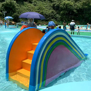 Vendita diretta in fabbrica vetroresina privata altra acqua Indoor/Outdoor scivolo attrezzature da gioco per la piscina - Product Image 2