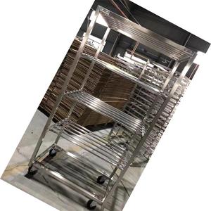 Chariot de séchage et de fumage en acier inoxydable à conception ouverte et durable pour viande, saucisses, poisson et bœuf - Product Image 1