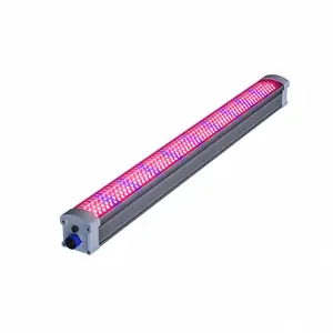 אספקה ישירה מהמפעל 160W תאורת LED מתחת לחופה IP65 עמידה למים דייזי שרשרת MAX 18 נורות 3.0umol/J תאורת תחתית