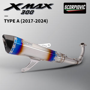 Sistema de <span class=keywords><strong>Escape</strong></span> Delantero <span class=keywords><strong>para</strong></span> Motocicleta XMAX300 <span class=keywords><strong>XMAX</strong></span> <span class=keywords><strong>300</strong></span> XMAX300 H6 2017-2024, Línea de <span class=keywords><strong>Escape</strong></span> de Carreras, Posición Original - Product Image 2