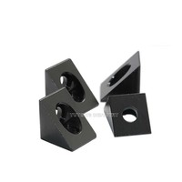 Komponen Aluminium Berkualitas Tinggi Braket Sudut 90 Derajat 2020 Konektor Sudut Aluminium untuk V-slot Openbuilds Printer 3D