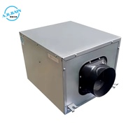 Ventilateur de gaine silencieux carré sur mesure, ventilateur centrifuge pour système de ventilation d'air frais des bâtiments commerciaux