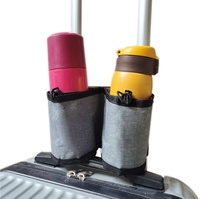 Couverture de tasse de valise de valise de chariot en polyester multifonctionnel transfrontalier de vente chaude pour des tasses de boisson de café