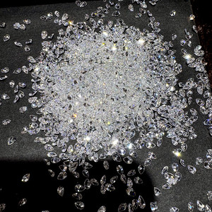 Melee Lab Grown <strong>Diamond</strong> Pear Cut D E Color VVS VS 100% <strong>Real</strong> <strong>Loose</strong> <strong>Diamond</strong> 2x3mm 3x5mm 4x6mm 5x8mm Small Lab <strong>Diamond</strong> Side Stone - Product Image 4