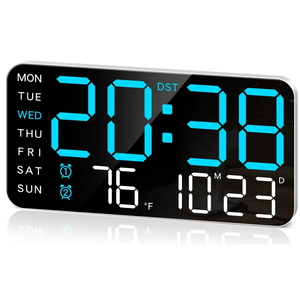 Multifunctional LED Display <b>Clock</b> Countdown Timer DST Function Auto Manual Brightness Adjustable Desk <b>Clock</b> - Product Image 2