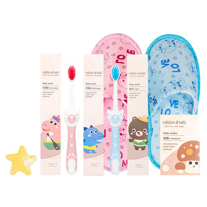 Cepillos <span class=keywords><strong>de</strong></span> dientes personalizados con logotipo OEM seguridad colorido y encantador niños Manual chico cepillo <span class=keywords><strong>de</strong></span> dientes dibujos animados viaje cepillo <span class=keywords><strong>de</strong></span> dientes para niños - Product Image 6