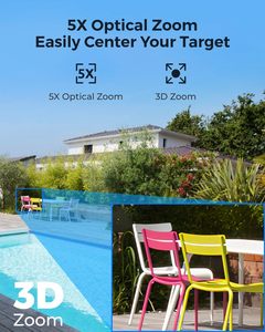 Reolink 4k PoE PTZ IP <span class=keywords><strong>Camera</strong></span> cho an ninh ngoài trời tự động theo dõi <span class=keywords><strong>3D</strong></span> 5x Zoom quang học màu đêm tầm nhìn 2 cách nói chuyện <span class=keywords><strong>Camera</strong></span> An Ninh - Product Image 2