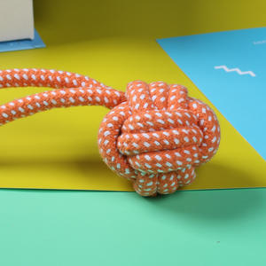 All'ingrosso in Stock giocattoli interattivi con nodo per cani corda resistente al morso corda di cotone carino e Cartoony <span class=keywords><strong>Dog</strong></span> Playstick - Product Image 4