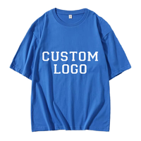T-shirts personnalisés 100% coton 120 grammes légers pour hommes, t-shirts décontractés en coton doux pré-rétréci, pas chers, créez votre logo