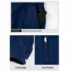 Vêtements <span class=keywords><strong>de</strong></span> <span class=keywords><strong>pluie</strong></span> en polyester ignifuge, antistatique et <span class=keywords><strong>anti</strong></span>-chimique, niveau <span class=keywords><strong>de</strong></span> protection D, uniforme pour l'industrie pétrolière - Product Image 3