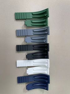 Nhiều Màu sắc FKM cao su xem Dây đeo với triển khai <span class=keywords><strong>Clasp</strong></span> 20mm sei ko Diver cao su Dây Đeo 20mm cao su xem ban nhạc cho đồng hồ - Product Image 3