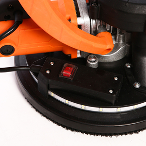 Lijadora Eléctrica Industrial de 800W para Paneles de Yeso con Aspiradora, Disco de Lijado de 220mm, Velocidad Variable, Modelo 225A - Product Image 2