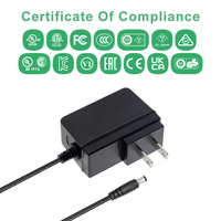 Lista UL FCC Fuente de alimentación de 9 voltios 1000mA 5V 9V 0.5A 1A 2A 3A 4A 5A Adaptador de corriente para enrutador tp-link