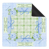 Tapis de Mahjong avec sac de rangement en néoprène antidérapant pour les tuiles de Mahjong américain
