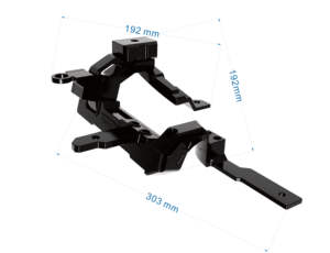 E Marqué Noir <span class=keywords><strong>AlMg</strong></span> 2022 pour Ranger Pillar Light Mount Accessoires d'extérieur - Product Image 6