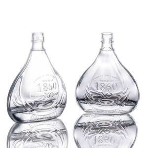 Bouteilles de <span class=keywords><strong>cognac</strong></span> en verre personnalisées XO 700 ml avec gravure en relief 70 cl - Product Image 6