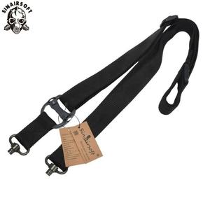 Sangle d'épaule tactique de remplacement de 1,25 po avec boucles métalliques QD, sangle réglable en nylon robuste pour appareil photo - Product Image 1