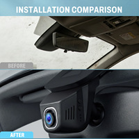 Caméra de tableau de bord de type U, vision nocturne HD, caméra de surveillance pour camion et voiture, accessoires de véhicule, enregistreur vidéo de tableau de bord