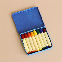 Étudiant scolaire enfants crayon stylo métal étain étui boîte fer blanc cadeau et artisanat CMJN ou PMS à l'extérieur, à l'intérieur vernis de qualité alimentaire