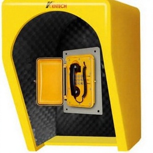 Abri téléphonique mural acoustique pour extérieur, cabine téléphonique industrielle, abri pour téléphone public - Product Image 1