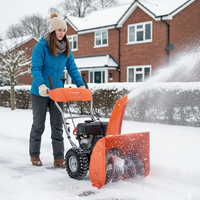 Déneigeuse à essence Yard Force 61 cm 209 cm³ avec poignée chauffante et démarrage électrique 220 V CA