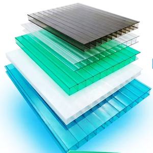 Feuilles solaires en polycarbonate et feuilles en relief PC Feuille de toiture creuse à double couche pour une utilisation en extérieur dans le bâtiment et l'hôtel - Product Image 2