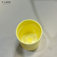 Contenant cylindrique PP/AS pour déodorant en stick, flacon pompe, emballage plastique vide, surface sérigraphiée, pour shampoing, parfum, lotion