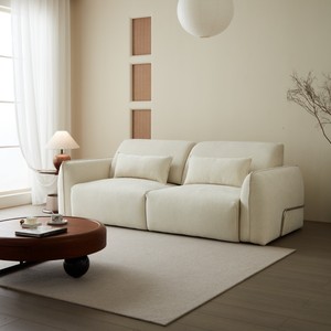 Vente en gros de canapé électrique réglable canapé électrique en tissu blanc avec mécanisme de canapé électrique à distance - Product Image 3
