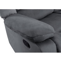 Couverture en tissu confortable, canapé inclinable, 3 places, pour salon, Style moderne, compatible avec les clients, offre spéciale