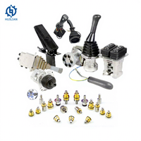 Pièces de rechange pour pelle hydraulique : poignée de commande à distance, joystick, pédale, vanne pilote