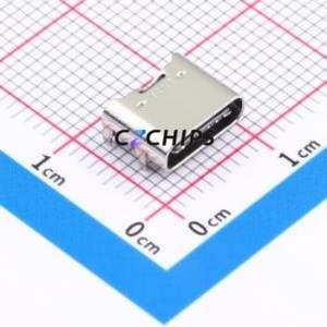 TYPE-C 6P USB Connector SMD Connector ( Connector Type: Type-C )( Protocol Standard: USB 3.1 )( Gender: Female ) - Product Image 1