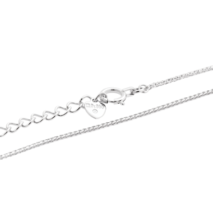 Flexible Square Rope White Platinum Ultra <b>Thin</b> Wristlet Smooth Braids Minimalist All Gender Daily Commute Gift Longjia China - Product Image 2